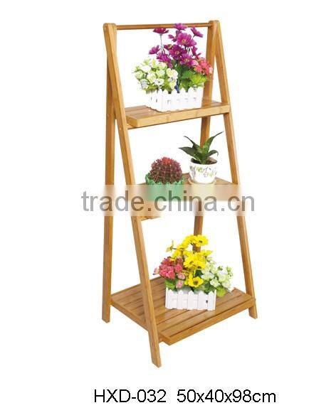 2016 new simple design bamboo storage shelf