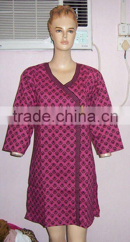 cotton printed kurtis