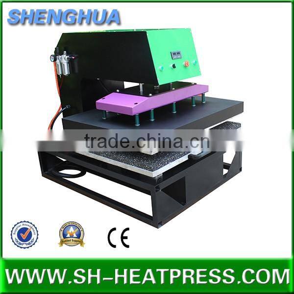 shenghua automatic 80x100 single station tshirt printing heat press