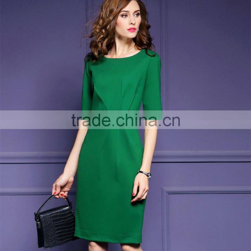 OEM beauty women designer formal dress ladies office dress ladies formal one-piece dresses