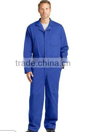 Custom Work uniform Orange 100% Cotton overalls workwear