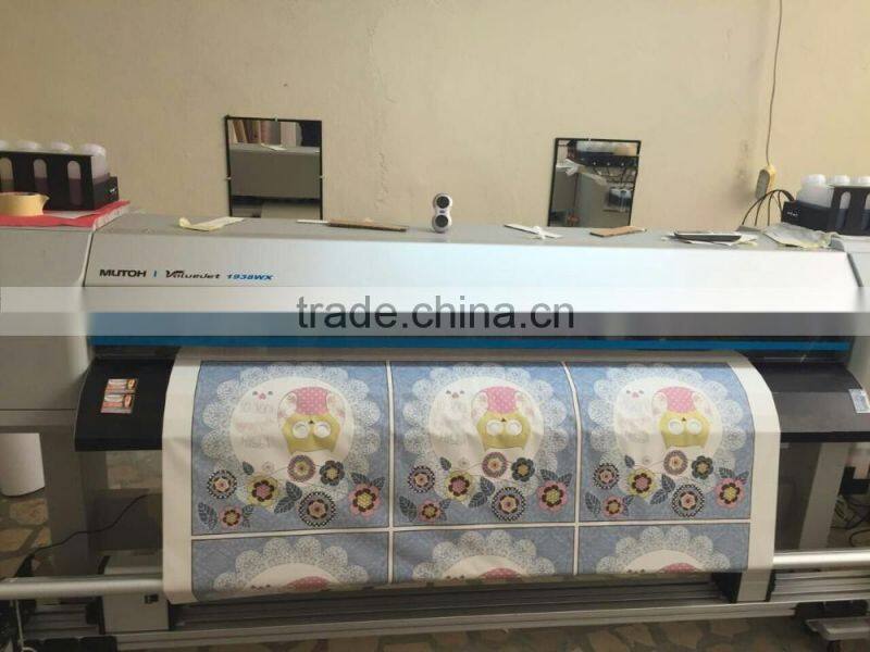 high resolution best price mutoh valuejet dye sublimation ribbon printers, large format digital inkjet textile printer