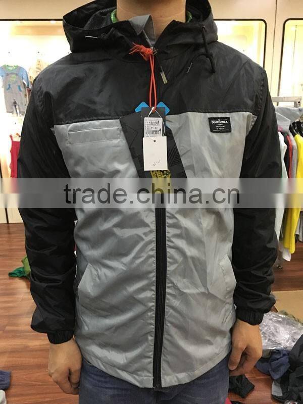 wholesale windproof contrast color winter jackets stock lots