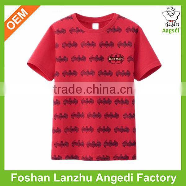 Custom cut t-shirt design superman logo t-shirt