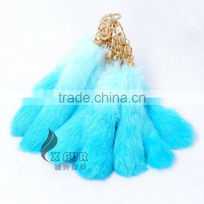 CX-R-39A Promotional Gift Fancy Rabbit Fur Key Ring