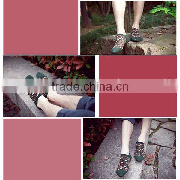 2017 Personality camouflage Mens cotton socks