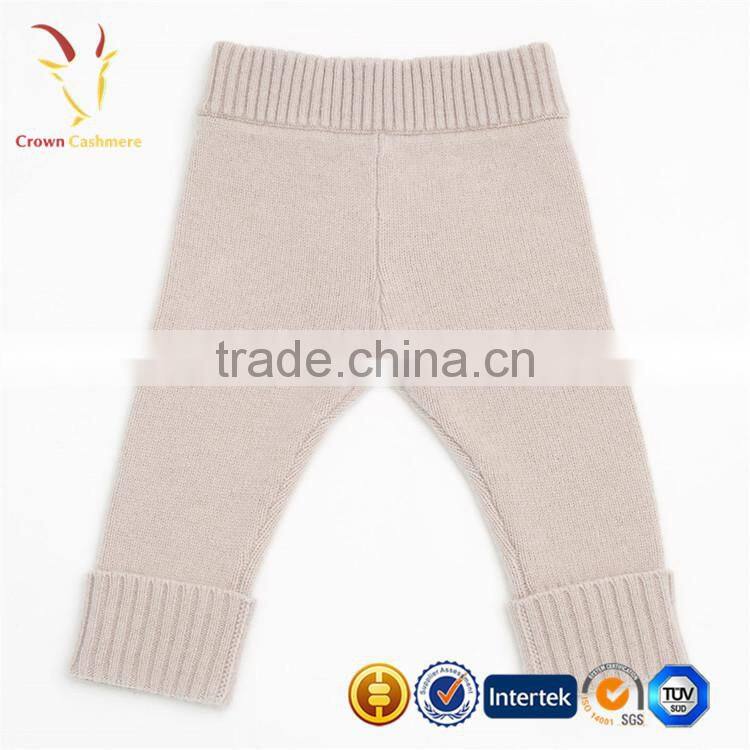 Soft Baby Knitted Cashmere Trousers Pants