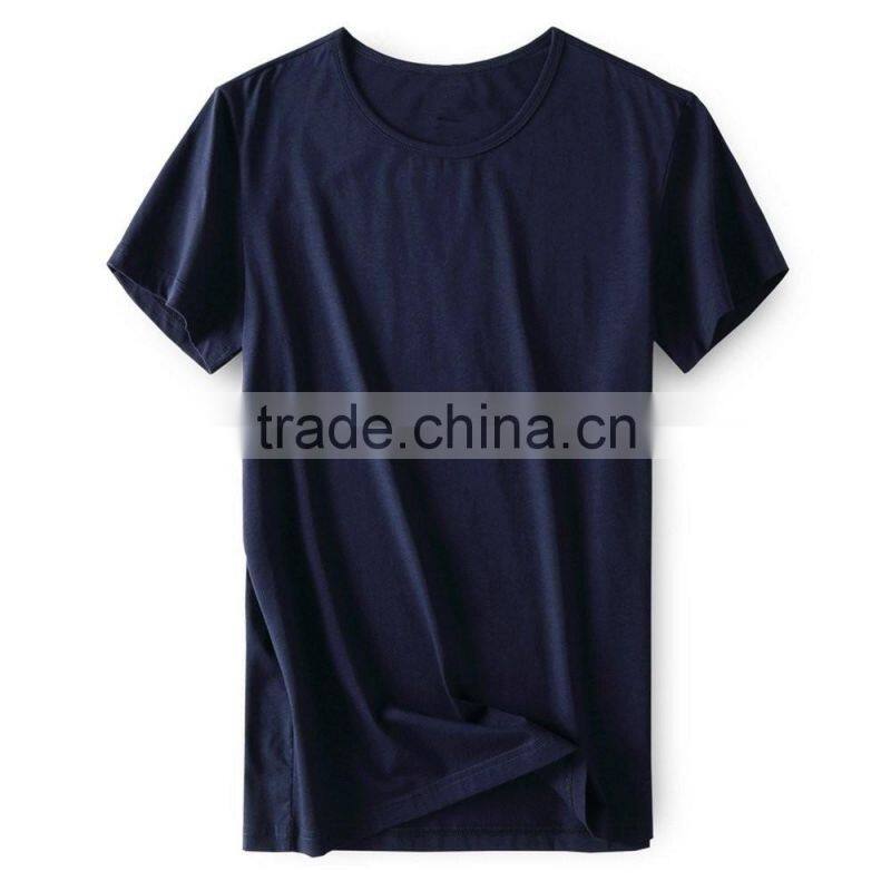 Custom plain no design microfiber t-shirt made in China
