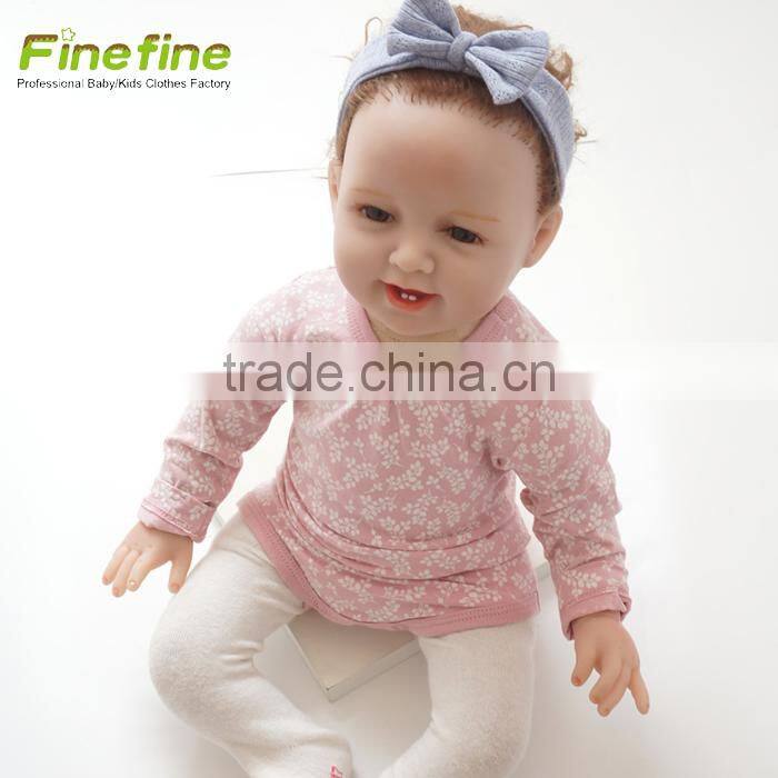 Long Sleeve Baby Clothes Winter Cotton Fall Plain Baby Rompers