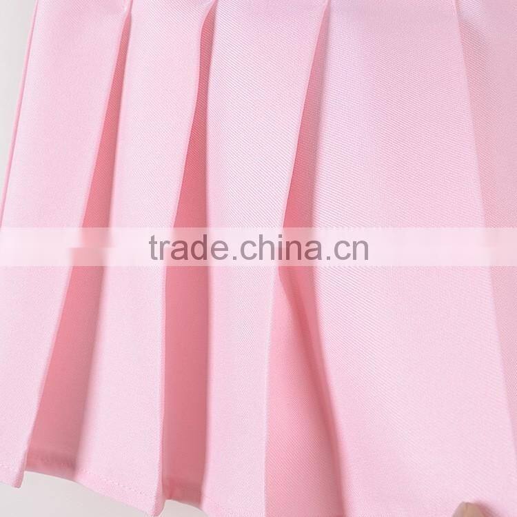 china latest A-line pleated skirt dress,oem customize casual women umbrella skirt