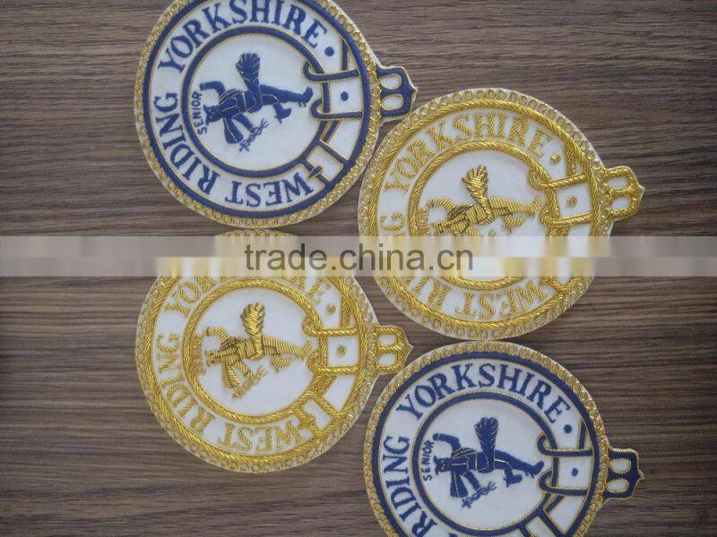 Hand Embroidery Flag Hand Embroidery Flag Badge