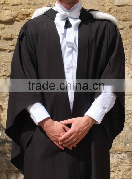 UK graduation robe, UK graduation gown, UK graduation gown with velvet