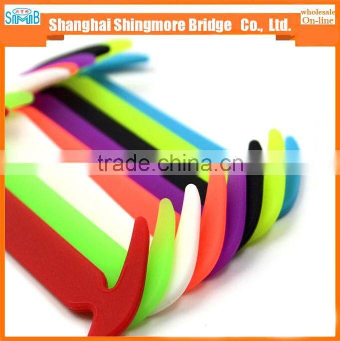 2017 alibaba china supplier hot sales good quality silicone lazy shoelaces