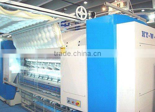 Computerized multi needle industrial mattress panel quilting machines