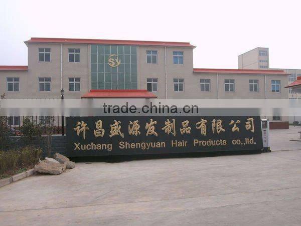 Silky straight human hair weaving/ blonde weft hair extensions