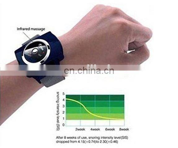 Infrared Intelligent Anti Snoring Wrist Snore Gone Stop reduce Sleeping Aids Snore Stopper