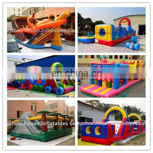 kids obstacle course inflatable/inflatable obstacle for rental