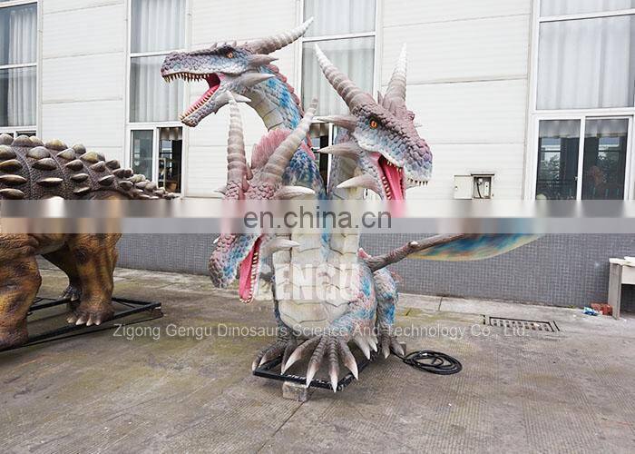 Dinosaur Theme Park Animated Animatronic Dragon