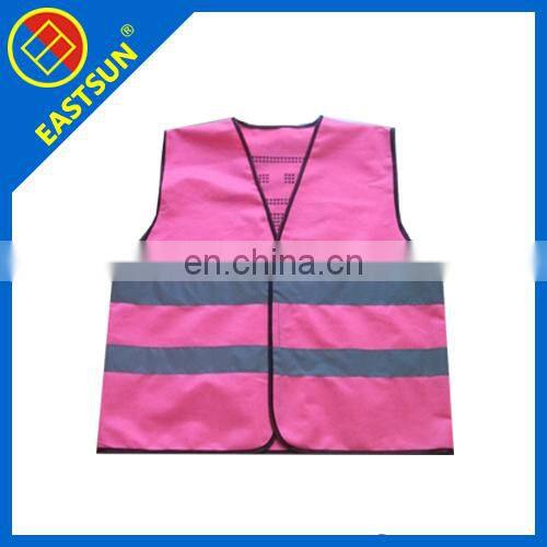 Attractive 100 cotton safety vest yellow safety vest