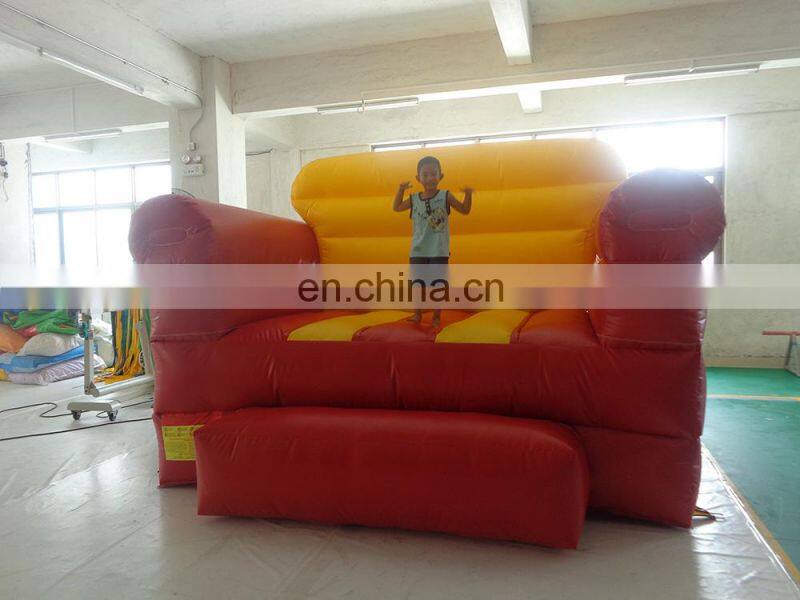 Custom color outdoor advertising Giant inflatable sofa