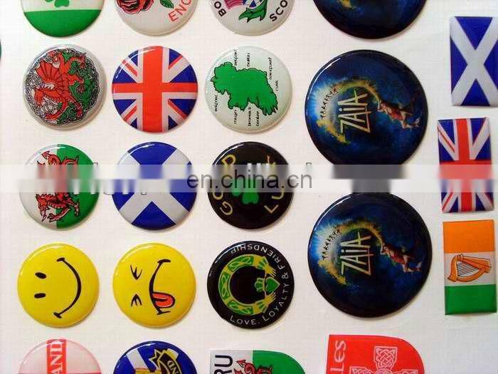 Hot Selling Promotional epoxy resin dome sticker