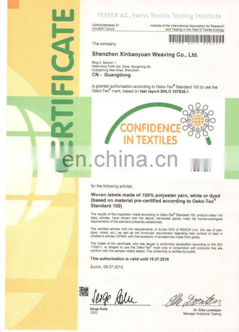 iron on textile embroidery woven patches custom