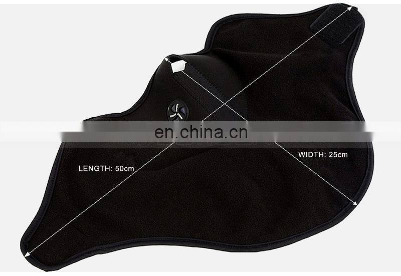 Lightweight 3 Colors Riding Bicycle Neoprene Face Ski Mask