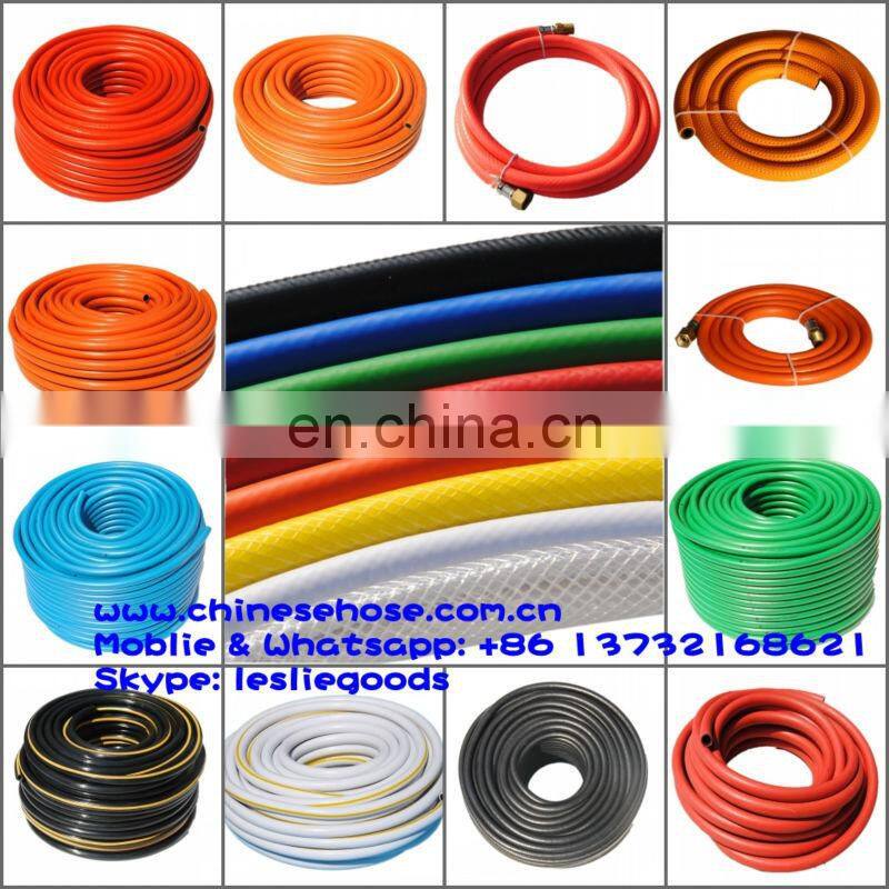 Hot In Tanzania Market!!! Red PVC Braided LPG Gas Flexible Hose For Gas, 8mm PVC LPG Gas Hose Pipe