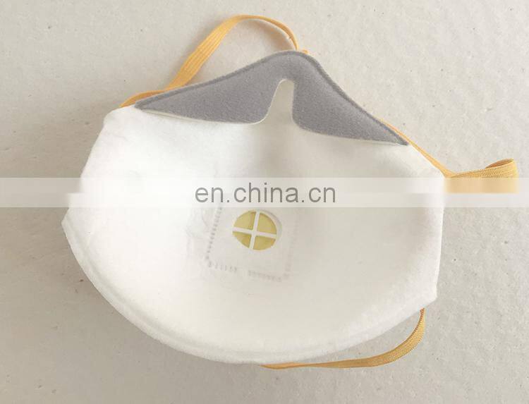 Custom printed dust face mask industrial use dust mask with valve