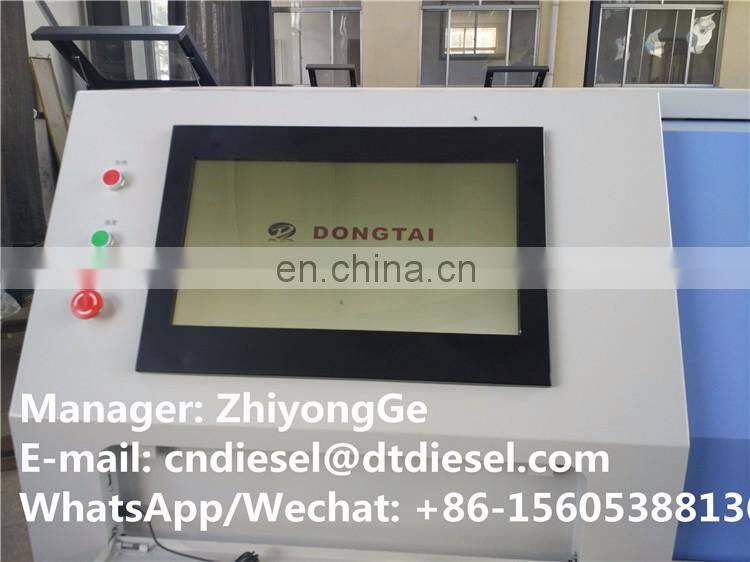 CR815 Diesel Common rail injector and pump test bench with common rail injector and pump testing data inside