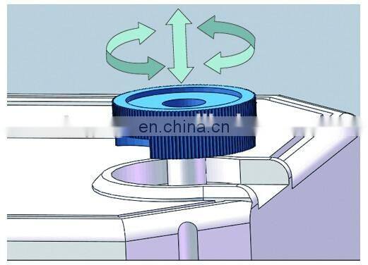 CWX-25S DN25 G1" BSP 2 way SS with manual override function electric motor operated ball valve DC24V CR01S 5 wires