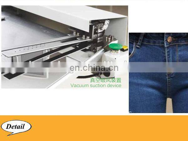 jeans pants J stitch automatic computer sewing machine for garment