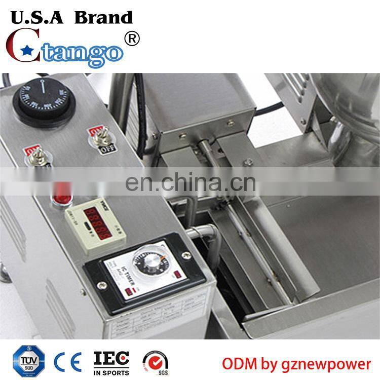Ce approved industrial used automatic cake donut machine donut maker with fryer for sales