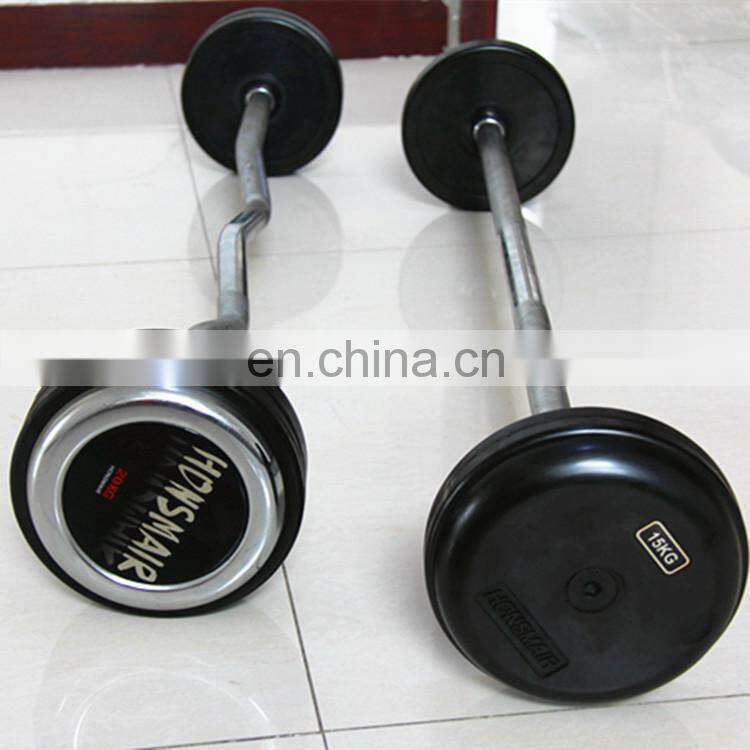 Custom Logo Dodecagon Rubber Fixed Dumbbell Weights Set