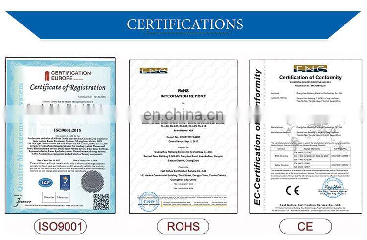 Portable frozen skin CO2 gun for anti-wrinkle machine for facial mesotherapy