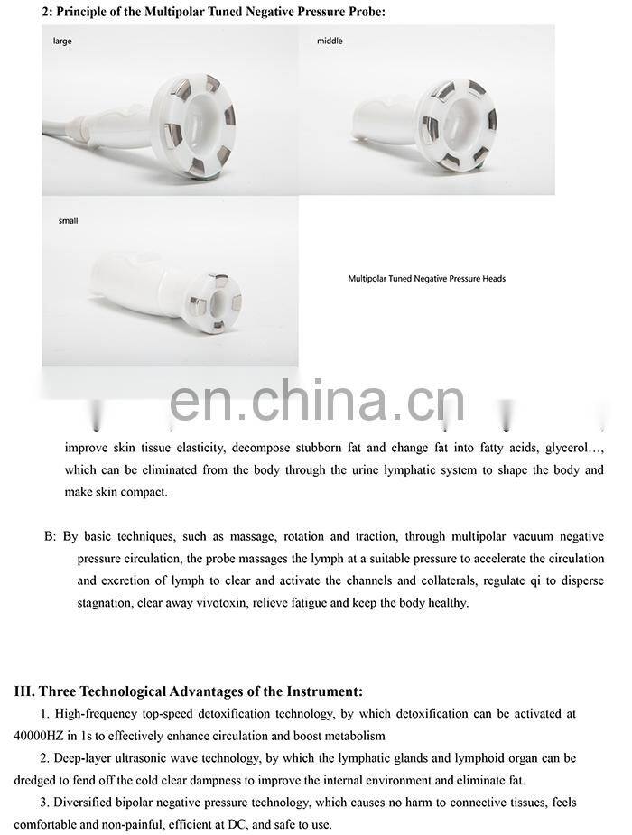 Portable 40k Cavitation RF Vacuum Roller Massage Slimming Beauty Machine for Sale