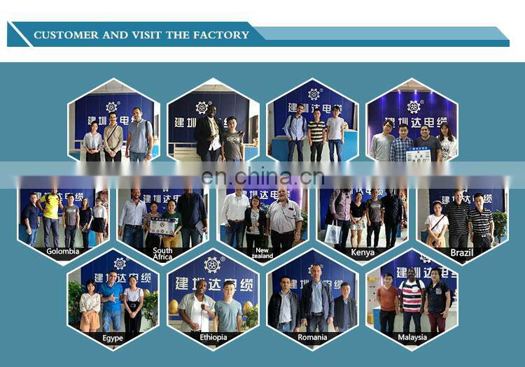 Free sample 2 core 1.5mm 2.5mm copper fire resistance control cable