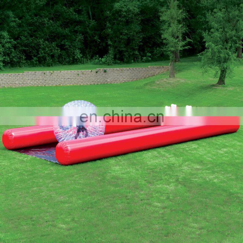 Customized kids and adults inflatable bowling balls toy games for sale