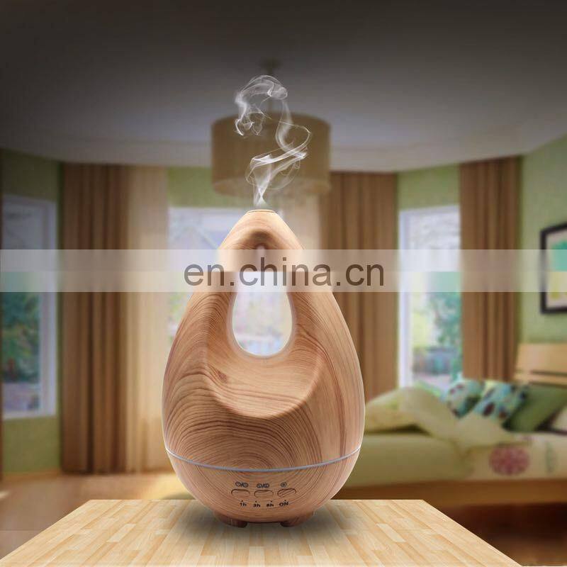 Best seller wood grain diffuser ultrasonic humidifier