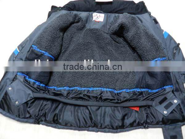 Garment factory supply polyester winter outdoor ski jacket