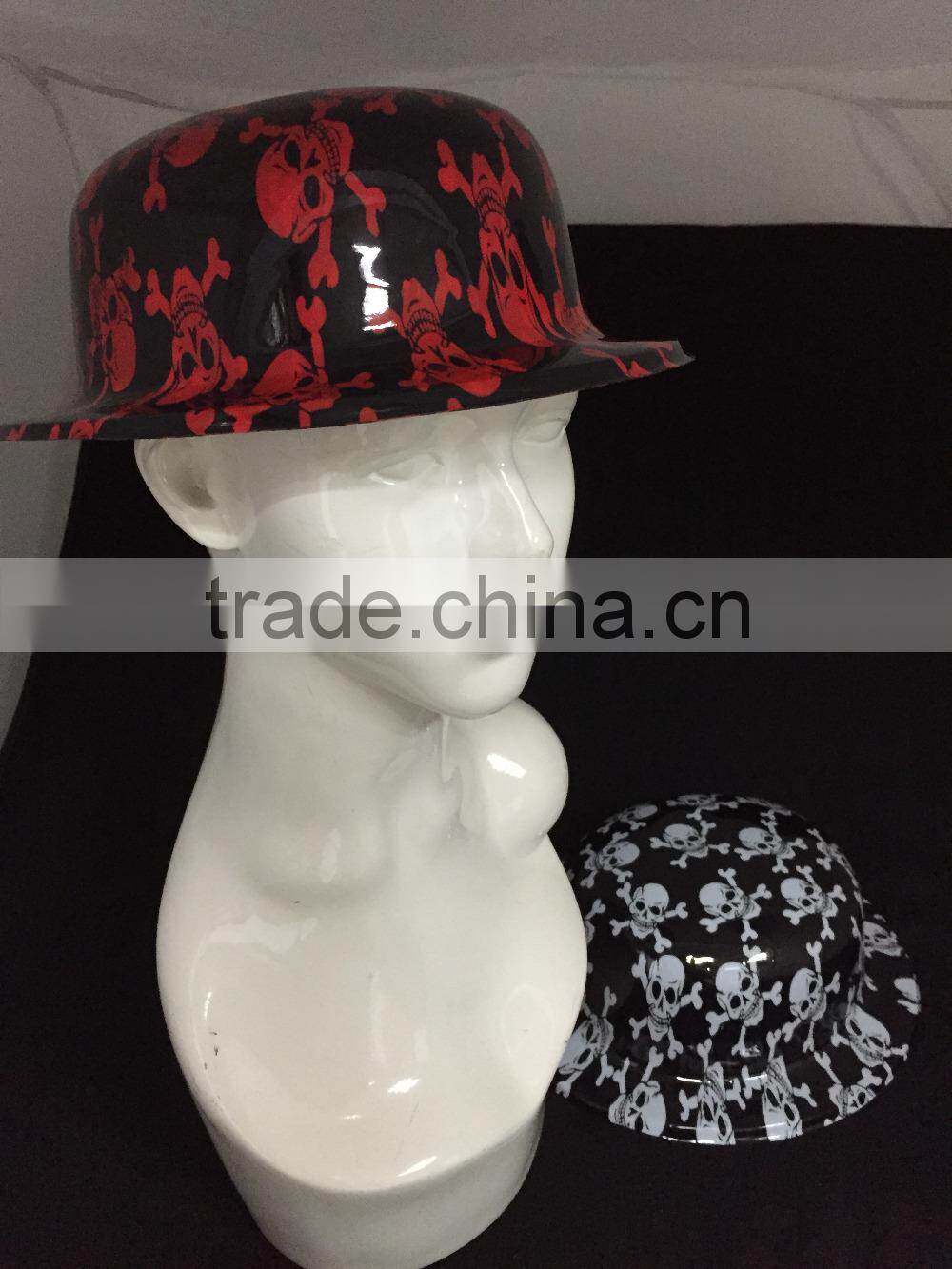 New Design Halloween Party Accessory Plastic Clown Hats funny party hats, adult party hats