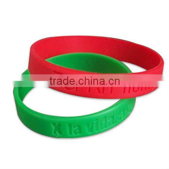factory produced fashion bracelet silicone