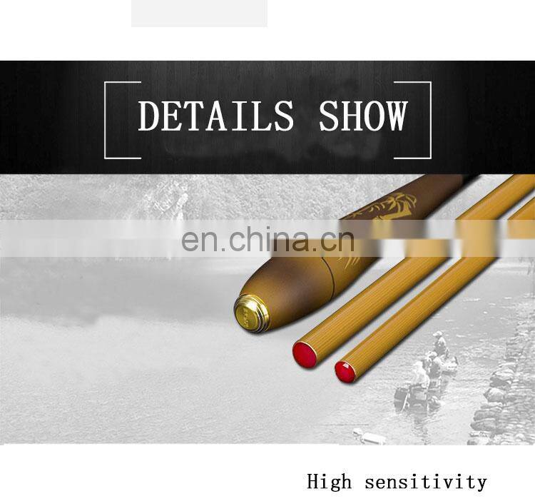 Best brand fishing rod Super Hard and light carbon fiber glass carp fresh water fishing tackle rods vara De pesca