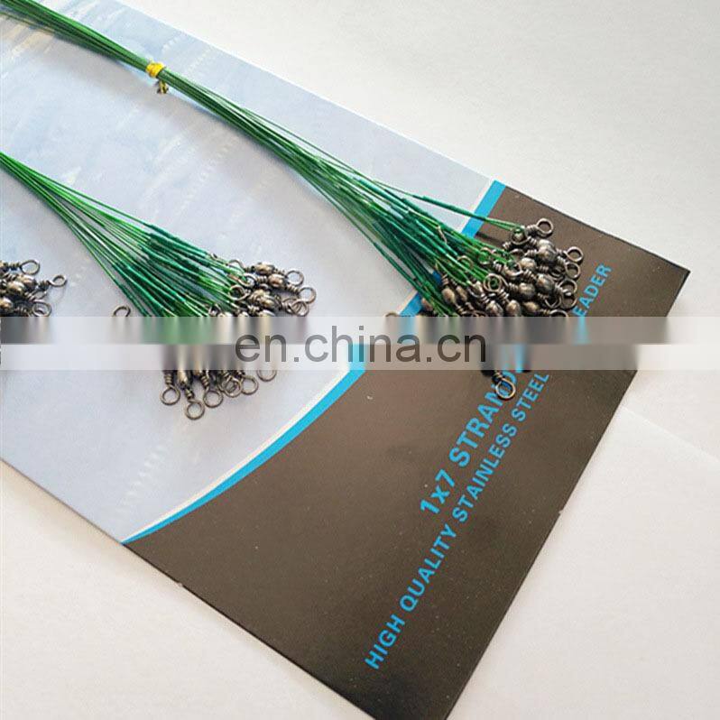 Stainless Steel fishing lure wire spinner leads