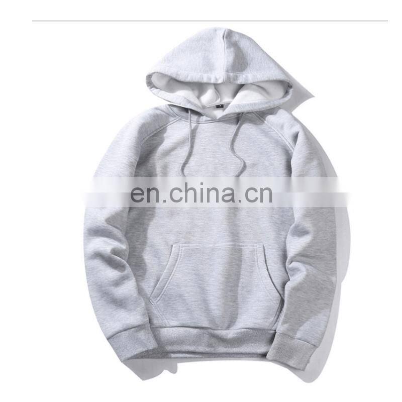 High Quality Plus Size Pullover Warm Wholesale Custom Printing Embroidery Men Hoodies Crop Top S-5XL