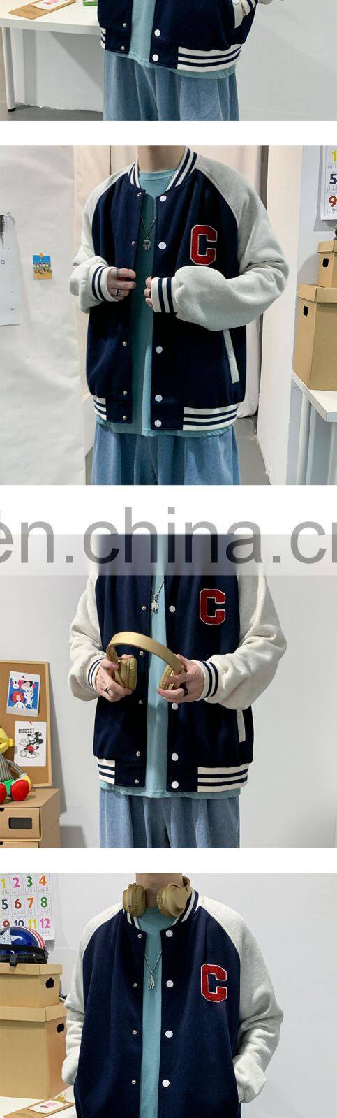 New year Christmas embroidered Mens Clothing Satin Coat Custom BomberJackets Zip Up winter Jacket