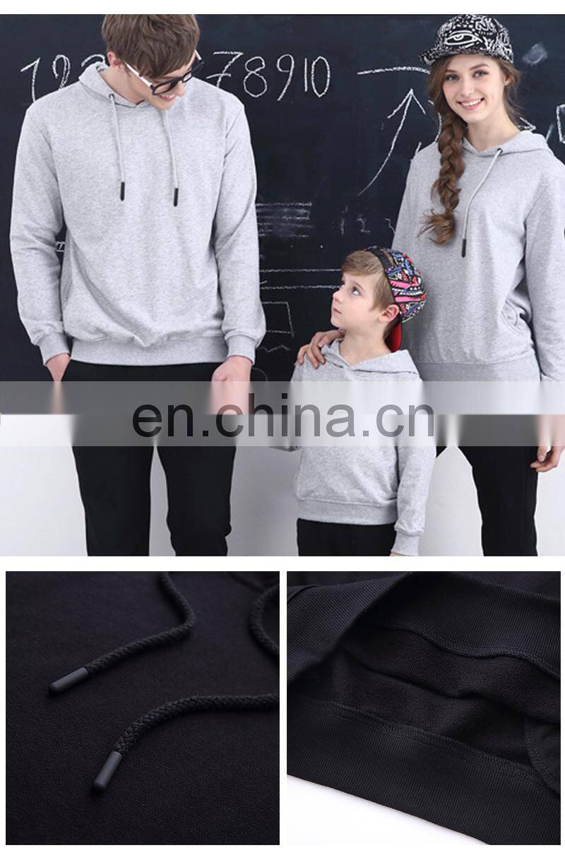 2021 Christmas wholesale high quality fashion trend white 100% cotton unisex large hoodie printing custom hoodie