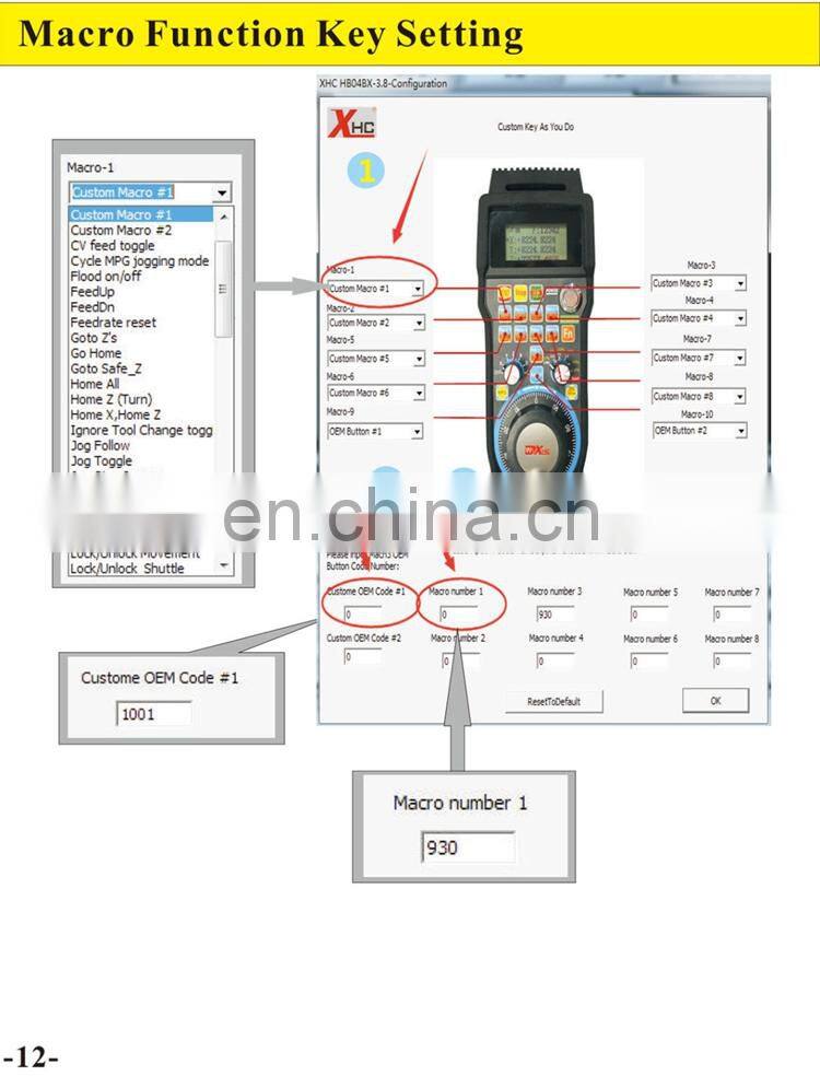 WHB04B-6 6 Axis XHC Usb Wireless Mach3 Remote MPG Pendent CNC pendant USB Handwheel
