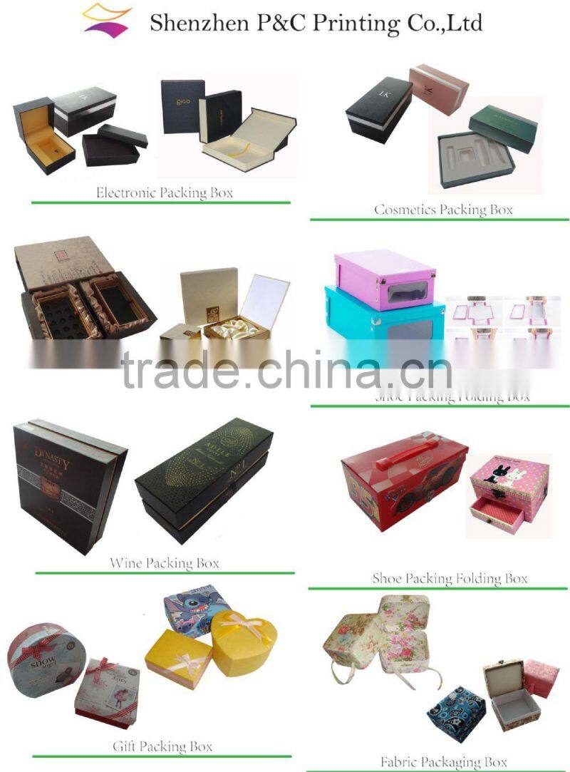 Custom paper triangle shape gift box