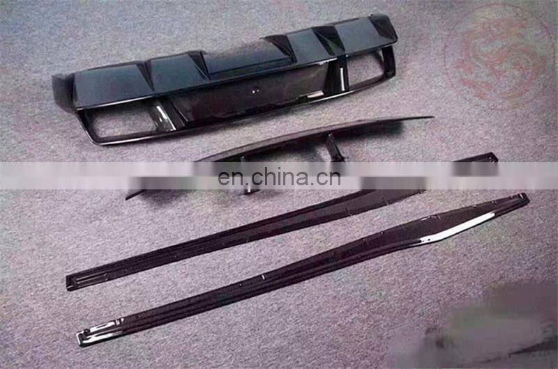 Runde For Lamborghini Gallardo LP550 LP560 LP570 DMC Style Front Bumper Carbon Fiber Side Skirts Rear Spoiler Body kit